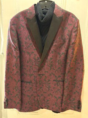 Express Paisley Blazer
